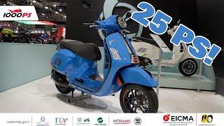 Die stärkste Vespa aller Zeiten! Vespa GTS 310 2025 | EICMA Neuheiten 2024