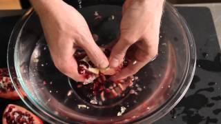 How to De-seed a Pomegranate