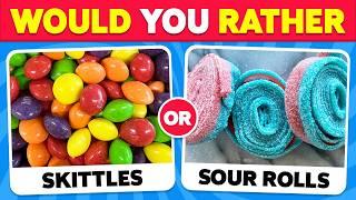 Would You Rather CANDY & SWEETS  Quiz Blitz