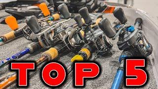 Top 5 Fishing Rods Every Angler Needs! (Beginner To Advanced)