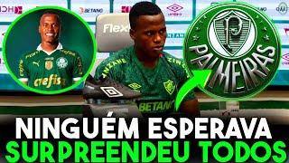 BOMBA! SAIU NO GE! FOI CONFIRMADO! REFORÇO DE PESO FECHADO! ÚLTIMAS NOTÍCIAS DO PALMEIRAS HOJE!