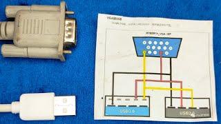 making usb to vga cable at home