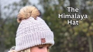 The HIMALAYA Hat | How to Crochet a Beanie Hat