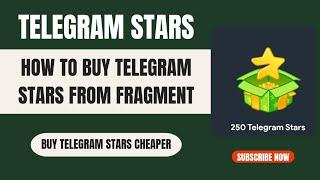 How To Buy Telegram Stars From Fragment | Mini Apps | Major Airdrop