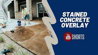 Resurfacing a Concrete Patio