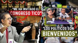 CONGRESO TICO invita a RONALD UMAÑA? || INVITAN a POLITICOS a MARCHA BLANCA