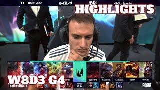 VIT vs RGE - Highlights | Week 8 Day 3 S12 LEC Summer 2022 | Vitality vs Rogue W8D3