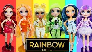 RAINBOW HIGH Dolls Series 1 VS OMG Dolls Can They Share Outfits? FULL UNBOXING