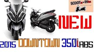 2015 KYMCO DOWNTOWN 350i ABS - studio and presentation