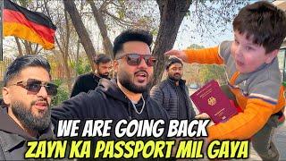 We Are Going Back to Germany  Zayn ka passport mil gya | Zeeshan Jutt | Vlog