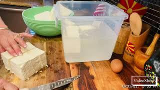 How to make / Brine/for/feta/cheese / Solilo/ za /Sirenje ￼