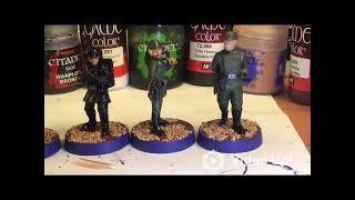 Star Wars Legion Imperial Officers and comm tech