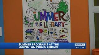 WATCH | Lexington Public Library helping young brains stay active over the summer
