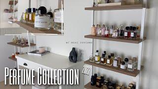 My Perfume Collection 2022 | Mini Reviews | Organization & Storage