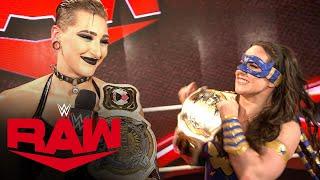 Rhea Ripley & Nikki A.S.H. reflect after an emotional victory: Raw Exclusive, Sept. 20, 2021