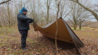 3x3 Tarp Setup with Floor & Fast Deploy Storm Mode