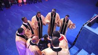 MOMENT PASTOR CHRIS ORDAINED PROPHET UEBERT ANGEL AND HIS WIFE