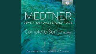 Sonate-Vocalise mit einem Motto "Geweihter Platz" von Goethe, Op. 41 No. 1: No. 1, Geweihter...