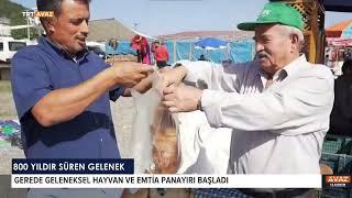 GELENEKSEL GEREDE PANAYIRI TRT AVAZ'DA