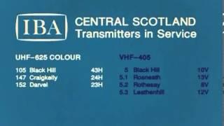 STV - Scottish Television start-up (recreation)