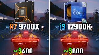 RYZEN 7 9700X vs INTEL i9-12900K | Test in 6 Games