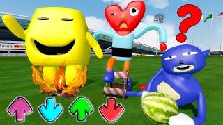 HURDLE RACE! FUNNY 3D SANIC CLONES MEMES in Garry's Mod!