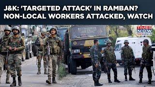 J&K: Masked Men Attack Bus, Target Migrant Workers In Ramban Threaten Them This | 8 Nabbed | Watch