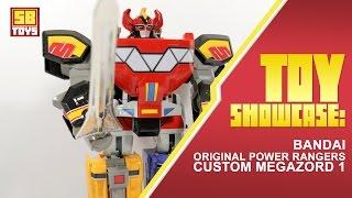 SB Toys Showcase: Original BANDAI Mighty Morphin Power Rangers Custom Megazord (BD15 Decals)