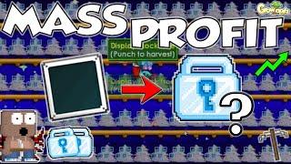 MASS PROFIT FROM DISPLAY BLOCK! EASY WAY TO GET PROFIT!!! - GROWTOPIA