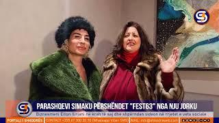 ShkodraWeb | "Do të doja të isha aty...", Parashqevi Simaku përshendet "Fest63" nga Nju Jorku