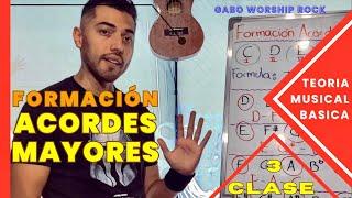 “FORMACIÓN DE ACORDES MAYORES” •La Guía de la MANO• || Clase 3 Teoría Musical