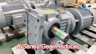 parallel shaft bevel helical gear reducer gearbox motor 3kw 80kg