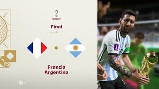 Recreación ARGENTINA vs FRANCIA - Penales Final Mundial Qatar 2022