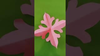 3 Easy Steps to Make a BEAUTIFUL Paper Flower in 60 Seconds