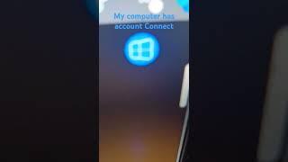 My computer has account Connect