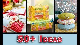 50+ Ideas for Easy Sewing Projects When You're Bored