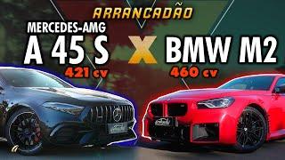 BMW M2 X MERCEDES-AMG A45 NA ARRANCADA! Qual esportivo de R$ 600 mil leva essa disputa?