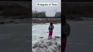 BRAVE GIRL WALKS ON ICE #lakelife #fishing #lakelifeisthebestlife #snow