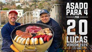 Asado Económico "Cuota de 5 Lucas en el Supermercado" 2024 (USD$5)