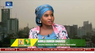 KOMLA Dumor Award Honours BBC's News Journalist |Network Africa|