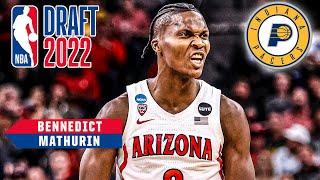 Indiana Pacers select Bennedict Mathurin with 6th pick | 2022 NBA Draft Highlights 