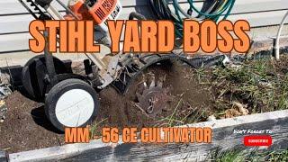 Yard Boss Turns Soil! Easy Rototiller / Cultivator Attachment