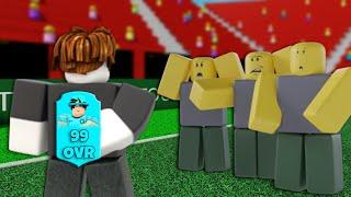 I PRETENDED TO BE A NOOB, THEN DESTROYED THEM AFTER... (Touch Football Roblox)