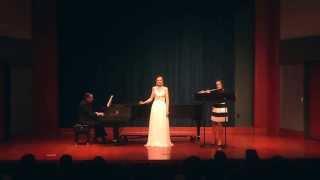Anne-Marie Campbell sings "La Capinera" (The Wren)