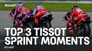 Top 3 #TissotSprint moments!  | 2024 #ThaiGP