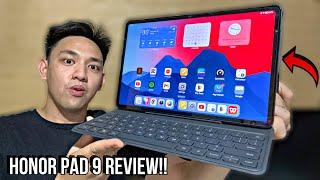 HONOR PAD 9 REVIEW!! Sulit na Tablet Ngayong 2024!!