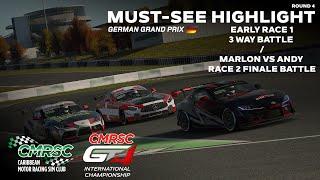 Must See Highlight l Toyota vs Mercedes for P3 in GT4 at the Nurburgring l CMRSC