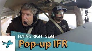 Flying Right Seat VOT Check and Popup IFR   TakingOff Ep43