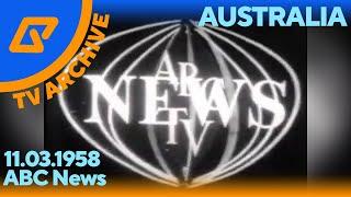 TV Archive | Australia: ABC News - 1958