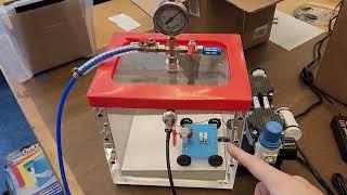 Fan car in a vacuum chamber ( Demo )